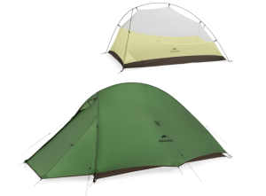 Naturehike Cloud-Up 2 Person Tent Lightweight Backpacking Tent with Footprint - Free Standing Ultralight Camping Hiking Backpack Tents Two Person Tent