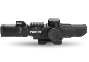 Monstrum Archangel X2 1-10x First Focal Plane FFP LPVO Scope | Extra Low Disperson Glass, Piggyback Mount, Integrated Base