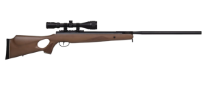 Benjamin Trail XL Magnum NP Break Barrel Air Rifle with Scope, Hardwood Stock, Single-Shot Pellet Airgun