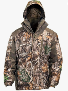 Men’s 3-in-1 Insulated Camo Hunting Parka, Waterproof Jacket, Versatile Camouflage Hunting Clothes for Men
