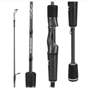 KastKing Crixus Fishing Rods,IM6 Graphite Spinning Rod & Casting Rod W/Zirconium Oxide Ring Stainless Steel Guides, SuperPolymer Handle