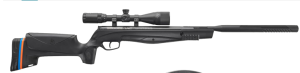Stoeger S8000-E TAC Airgun Combo - .177 Caliber - Black Synthetic with 3-9x40 Adjustable Objective Scope + Stoeger X-Magnum Shock, High-Impact &...
