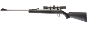 Umarex unisex adult Ruger Blackhawk .177 Caliber Pellet Gun with 4x32mm Scope Air Rifle, Black, Large US