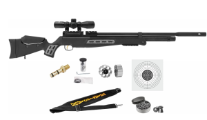  Hatsan BT 65 SL QE Big Bore Carnivore PCP Air Rifle w/4x32 Scope with Included Bundle