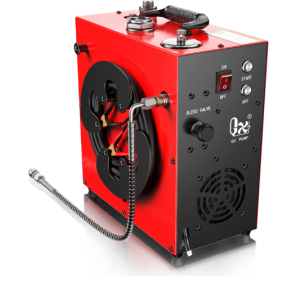 GX PUMP GX-E-CS4 Portable PCP Air Compressor, 350W Powerful Motor,Max 5800Psi/40Mpa, Water and Fan Cooling, 5 Hours Continous Work, 12V Auto Stop Paintball...