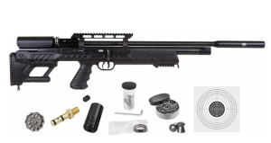  Hatsan BullBoss QE Air Rifle with Included Wearable4U 100x Paper Targets and Lead Pellets Bundle