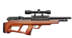 Commodore .25 PCP Underlever Air Rifle Combo