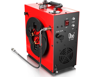 GX PUMP GX-E-CS4 Portable PCP Air Compressor, 350W Powerful Motor,Max 5800Psi/40Mpa, Water and Fan Cooling, 5 Hours Continous Work, 12V Auto Stop Paintball...