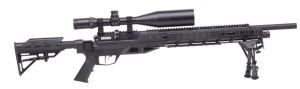  Benjamin Armada BTAP25SX .25- Caliber Pellet PCP Hunting/ Target Air Rifle And Scope, Black