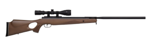 Benjamin Trail XL Magnum NP Break Barrel Air Rifle with Scope, Hardwood Stock, Single-Shot Pellet Airgun