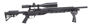  Benjamin Armada BTAP25SX .25- Caliber Pellet PCP Hunting/ Target Air Rifle And Scope, Black 