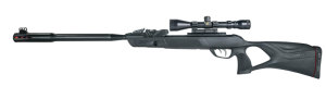 Gamo Swarm Fusion 10X GEN3i Break Barrel Pellet Air Rifle - 10-Shot Inertia Fed Magazine, 3-9x40 Scope, High Velocity .177 or .22 Caliber Airgun - Black.