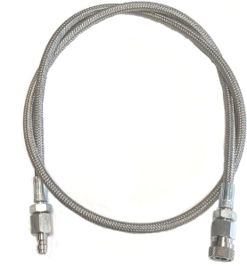 3Skull Paintball Airsoft Fill Whip Hose Extension 4500 Psi PCP - 36 inch Stainless Steel Air Fill Station and Charging System