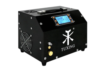  TUXING Pcp Air Compressor,LCD Display Version Auto-Stop 4500Psi/30Mpa,Oil/Water-Free,Built-in Transformer/Drain System Pump for PCP Air Rifles and Airguns...