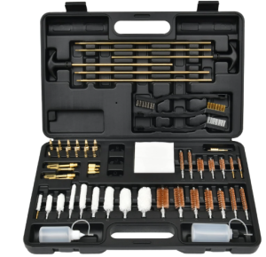GLORYFIRE Gun Cleaning Kit Universal for Guns, Gun Brushes for Pistol, Handgun, Shotgun, Elite Brass Rods and Wire Rope, Hunting Gear Gun Accessories for Men