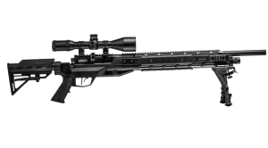 Benjamin Armada BTAP25SX .25- Caliber Pellet PCP Hunting/ Target Air Rifle And Scope, Black