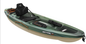 Pelican Sentinel 100X - Angler Sit on top Fishing Kayak - Lightweight - Ergolounge™ Seating System