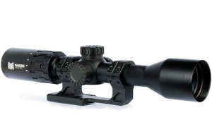 Monstrum Panzer 3-9x40 Rifle Scope with Offset Scope Mount