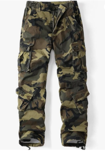 AKHlKING Women's Cargo Pants Work Camo