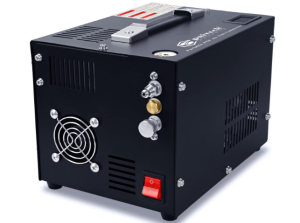  Spritech PCP Air Compressor,Built-in Power Converter,Portable 4500Psi/30Mpa,Water/Oil-Free,PCP Paintball Tank Air Pump, Powered by 12V Car DC or Home 110V...