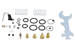  Air Compressor Replacement Parts Seal Ring Kit, Air Compressor Repair Kit with O Rings and Tools for 4500psi 30mpa Manual Pump, Maintenance Accessories for...
