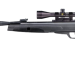 Gamo Whisper Fusion Mach 1 Break Barrel Pellet Air Rifle - IGT Mach 1 Gas Piston, CAT Trigger, High Velocity .177 or .22 Caliber Airgun - Black.
