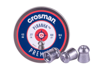 Crosman Premier LPPH77 .177-Caliber Piranha Pellets (400-Count)