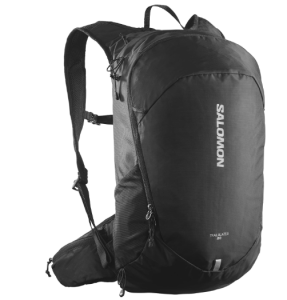 Salomon Unisex Trailblazer 20, Hiking & Trekking Backpack, 20-Liter - Black/Alloy - NS