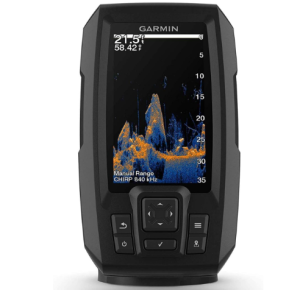 Garmin Striker Vivid 4cv Fishfinder with Transducer - 4-inch LCD Display - Easy-to-Use Scanning Sonar - Color Palettes, 11.2 Ounces (010-02550-00)