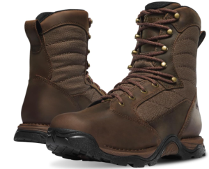 Danner Pronghorn 8” Hunting Boots for Men - Waterproof Gore-Tex and Full-Grain Leather, Cushion Midsole, Torsion Shank, and Vibram Traction Outsole