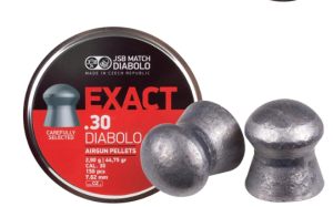 JSB Predator International Diablo Exact 30Cal, Set of 2-150 ct per tin, 300 ct in Total,Multi