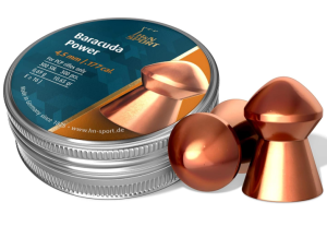 H&N Sport Haendler & Natermann H&N Baracuda Power Domed Airgun Pellets .177 Caliber / 10.65 Grains (300 Count), Multi
