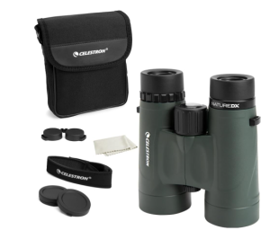  Celestron Nature DX 8x42 Waterproof Binoculars for Bird Watching & Outdoors | Phase-Coated BaK-4 Prisms,Bright Fully Multi-Coated Optics,42mm Objective...