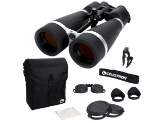 Celestron SkyMaster Pro 20x80 Astronomy Binoculars for Long-Range Viewing | Large 80mm Objectives, XLT Fully Multi-Coated Optics, Waterproof & Fogproof,...